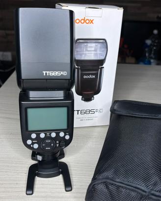 Flash Godox TT685II Canon (Garanzia + Scontrino)