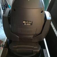 Coppia teste mobili a Led Showtec Infinity IS-200