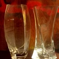 Coppia vasi design modernista anni 70