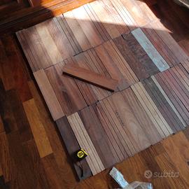 Parquet in teak 