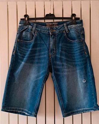 Bermuda uomo jeans, Frankie Malone, tg 44