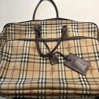 Burberry – Borsa da viaggio in pelle