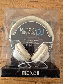 Cuffie Maxell Retro Dj NUOVO
