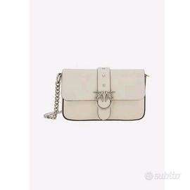 Pinko Love One Slouchy Baby * Pelle Morbida  Panna