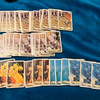 HeroQuest 1989 - Mazzo Carte Gioco + 4 Schede Eroi