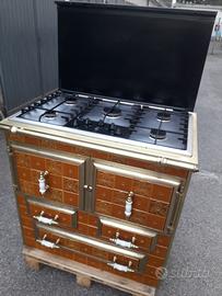 Cucina a gas Anselmo Cola con doppio forno 