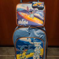 Zaino Stitch bambino con borsa portapranzo