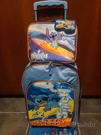 Zaino Stitch bambino con borsa portapranzo