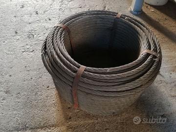 Cavo in acciaio diametro 10 mm, 100 metri