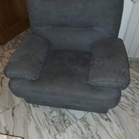 Poltrona in Alcantara