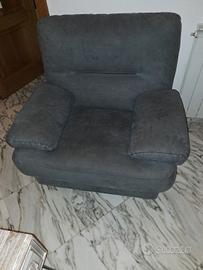 Poltrona in Alcantara