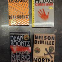 Libri gialli vecchi e recenti