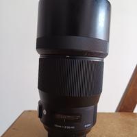 Obiettivo Sigma 135 1.8 per Nikon
