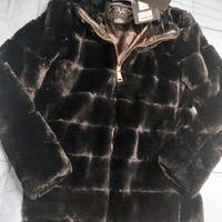 giacca pelliccia VERSACE taglia S