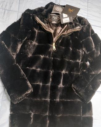 giacca pelliccia VERSACE taglia S