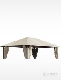 Telo di ricambio per Gazebo 3x4 ecru da 220 gr/mq