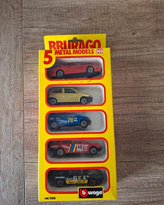 Bburago Metal Models 5 in scala 1:43