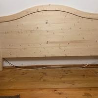 Letto Testiera in legno d’abete nuova