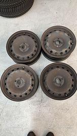 4 Cerchi ferro usati Opel Fiat Grande Punto  15