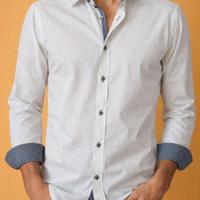 Camicia da uomo a maniche lunghe - 100% Cotone