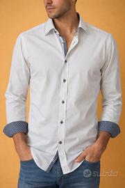 Camicia da uomo a maniche lunghe - 100% Cotone