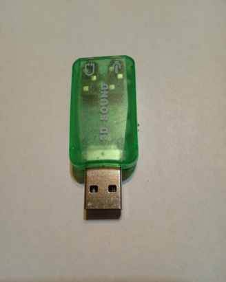 Scheda audio stereo USB