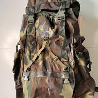 Zaino militare E.I. con zainetto separabile