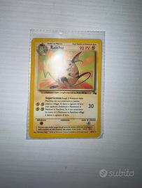 Carte pokemon Raichu TRATTABILE