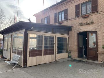 Gazebo 6x5 mt in Legno con Chiusure