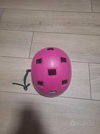 Casco rosa Oxelo D100 Pink Decathlon