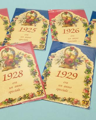 Biglietti compleanno anni '90 anno di nascita 1970