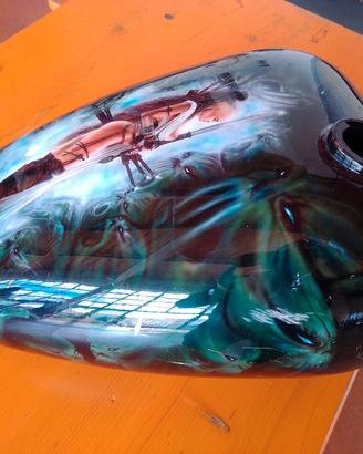 Serbatoio Mustang per moto