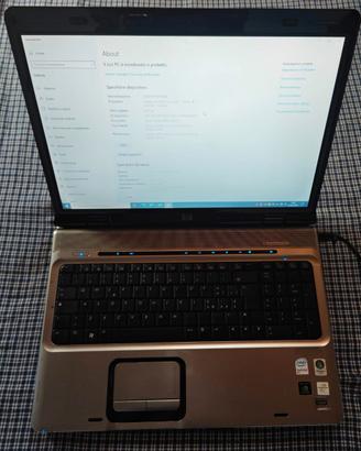 Notebook Hp pavilion Dv9695el 17 pollici