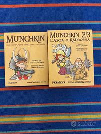 Bundle Munchkin 1 + 2 L'ascia o Raddoppia + 3 Erro