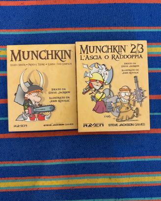 Bundle Munchkin 1 + 2 L'ascia o Raddoppia + 3 Erro
