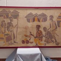 TRE QUADRI ARTE AFRICANA