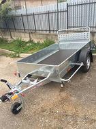 CARRELLO RIMORCHIO PT6C TRAPORTO COSE/MOTO/QUAD