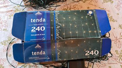Minilucciole - luci natale - tenda 240 luci
