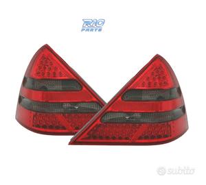 FANALI MERCEDES SLK R170 96-04 LED ROSSO AFFUMICAT