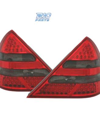 FANALI MERCEDES SLK R170 96-04 LED ROSSO AFFUMICAT