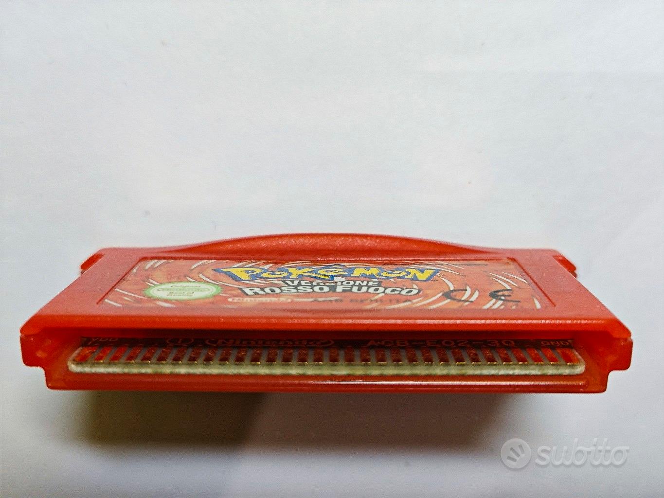 Nintendo Game Boy Advance Pokemon Versione Rosso Fuoco Pal ita – I