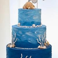 Torta scenografica tema mare – Comunione battesimo