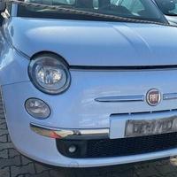 Fiat 500 anno 2008 azzurra perfetta per ricambi