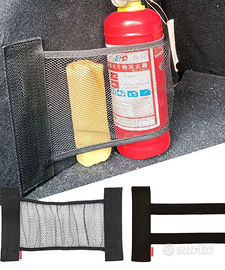 Cinghie fisse in rete elastica per bagagliaio auto