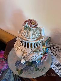 Centrotavola / Zuppiera decorativa in ceramica