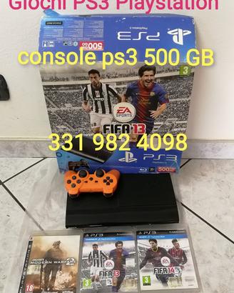 Console Sony Playstation PS3 da 500Gb