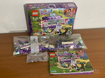 LEGO Friends 41332 - Lo stand dell'arte di Emma