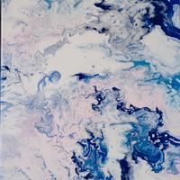 Astratto moderno "Respiro d'Oceano" 