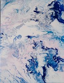 Astratto moderno "Respiro d'Oceano" 