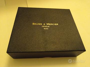 scatola vintage Baume & Mercier 
